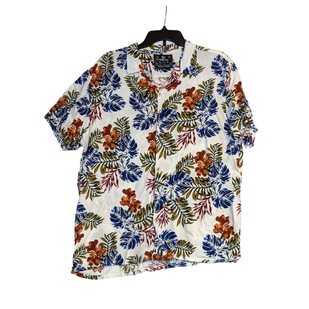 Men's MBX Premium Goods XL Tropical Collection Button-Up Hawaiian Shirt Size XL